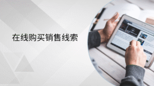 在线购买销售线索
